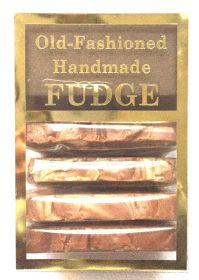 Old Fashioned Handmade Smooth Creamy Fudge - Chocolate Fudge Assortment Box (4 Slices - 1 Pound) 1.0 lbs oz
