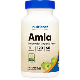Nutricost Amla 1000mg Supplement, 120 Vegetarian Capsules, 60 Servings
