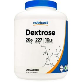Nutricost Dextrose Pure Powder 10 lbs - Non-GMO Supplement