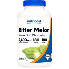 Nutricost Bitter Melon Supplement 600mg, 180 Capsules
