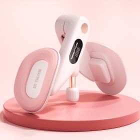 Pelvic Floor Muscle Count Training And Repair Device For Household Leg Slimming (Color: pink)