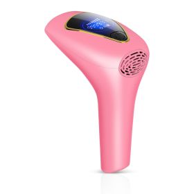 Portable Ipl Photon Hair Removal Instrument Women's Handheld (Option: Pink-American Standard)