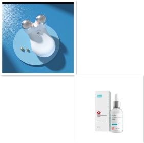 Slim Face Micro Current Household Beauty Instrument (Option: White Set)