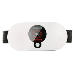 Smart Waist Massage Instrument Waist Support Smart (Option: English USB-Charging Vibration)