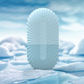 Massage Facial Beauty Anti-puffy Beauty Face Ice Tray (Color: Blue)