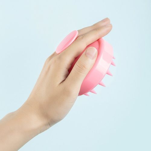 Head Massage Brush Shampoo Comb Soft Rubber