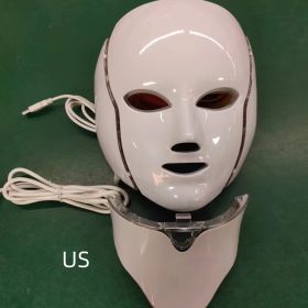 Photon Rejuvenation Neck LED Mask (Option: Seven Colors-US)