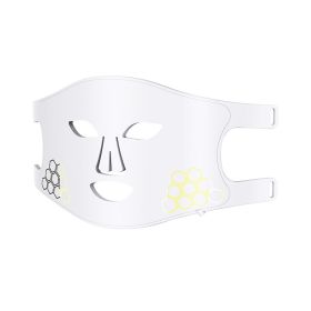 Photon IPL Device Household Silicone Color Light Mask Infrared Electronic Beauty Apparatus Lamp Beauty Apparatus (Option: White-Infrared Style)